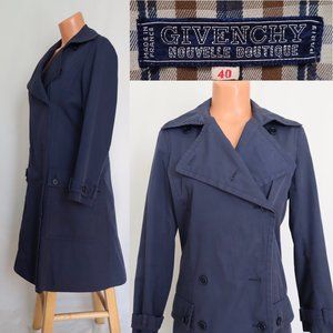 GIVENCHY vintage trench coat 1980s Marshall Field & Co made in France
